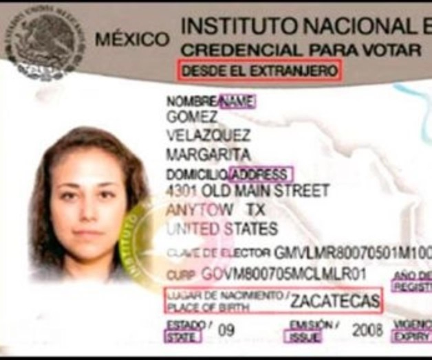 INE aprueba credencial para votar en el extranjero INE aprueba credencial para votar en el extranjero