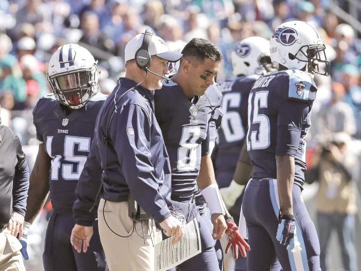 Mariota, en duda ante los Halcones Mariota, en duda ante los Halcones