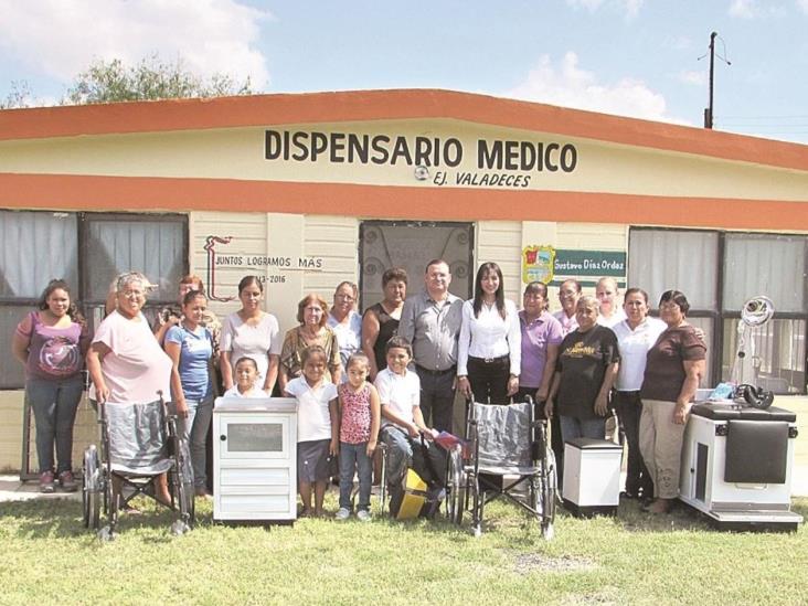 Entregan equipamiento a dispensarios en área rural Entregan equipamiento a dispensarios en área rural