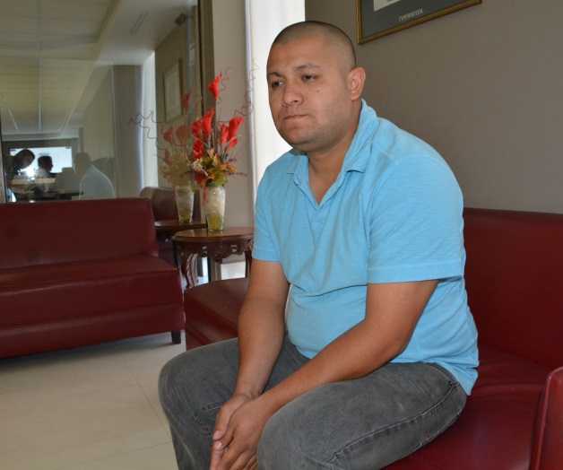 Afirma funcionario que él no chocó, fue su hermano