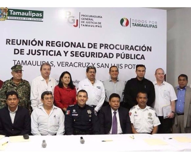 Tamaulipas, Veracruz y SLP acuerdan frente común para combatir delincuencia regional