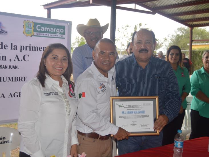 Reconocen apoyode Ramiro Cortez Reconocen apoyode Ramiro Cortez