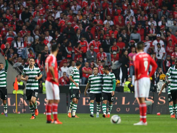 Benfica goleado por el Sporting Lisboa Benfica goleado por el Sporting Lisboa