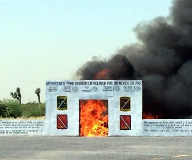 Incineran más de 2 toneladas de droga en Monterrey