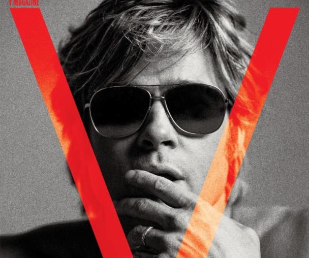 Brad Pitt se luce en revista y habla de la sexy Jolie