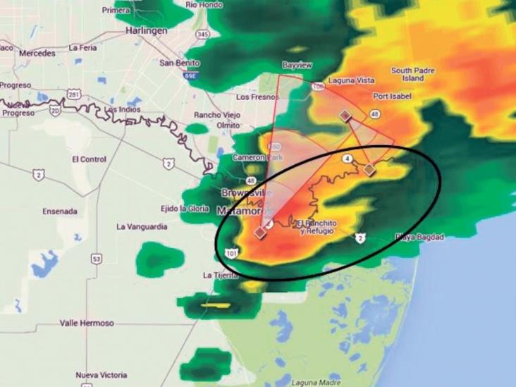Tormentas y tromba embisten frontera y al Valle de Texas. Azota furia climática Tormentas y tromba embisten frontera y al Valle de Texas. Azota furia climática