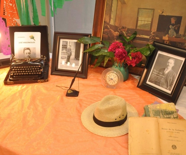 Colocan altar en honor de José Vasconcelos