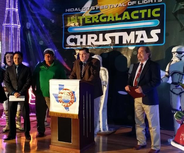 Inauguración es el 5 de diciembre. Festival de las Luces: Navidad intergaláctica