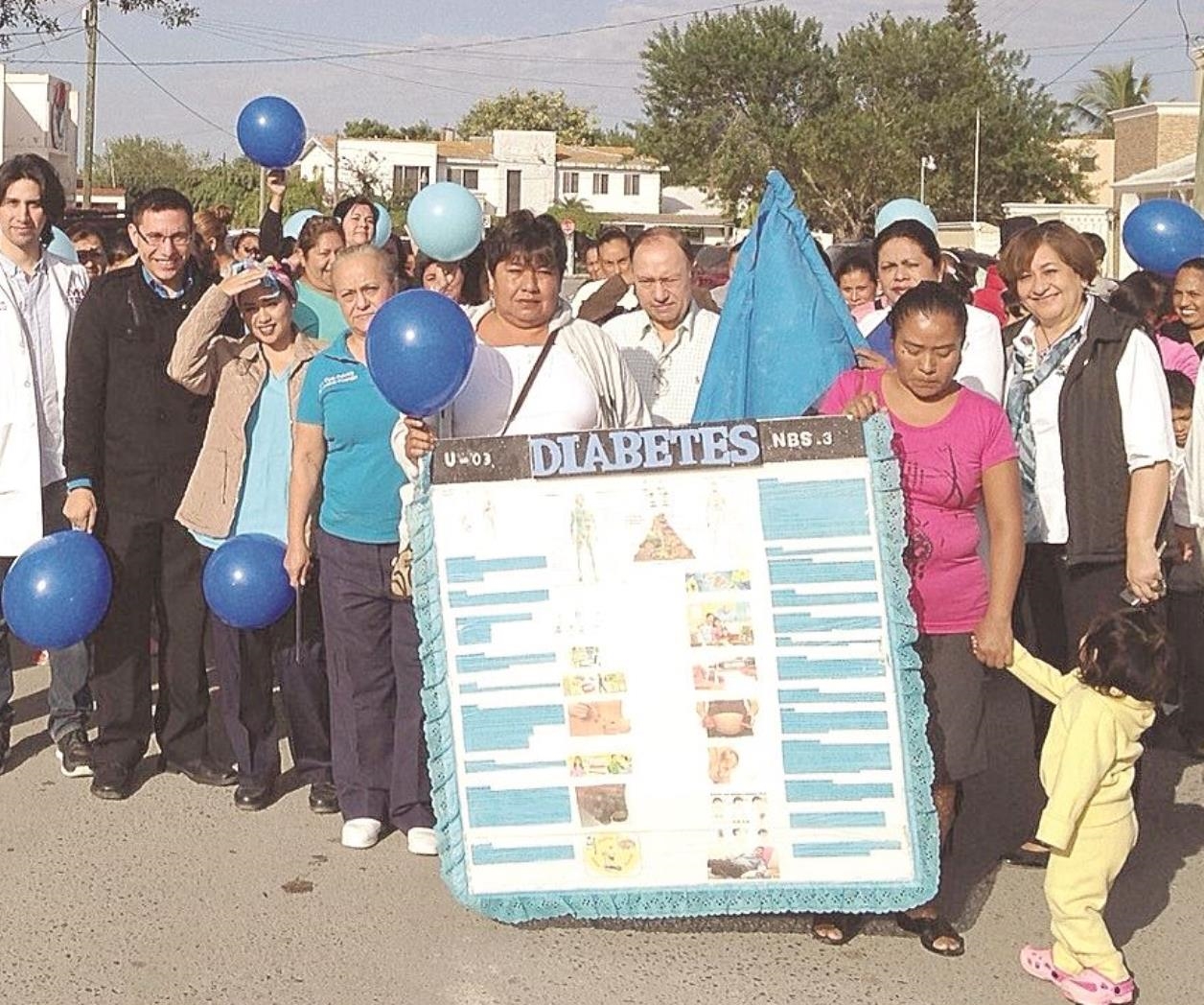 Conmemoran día contra la diabetes