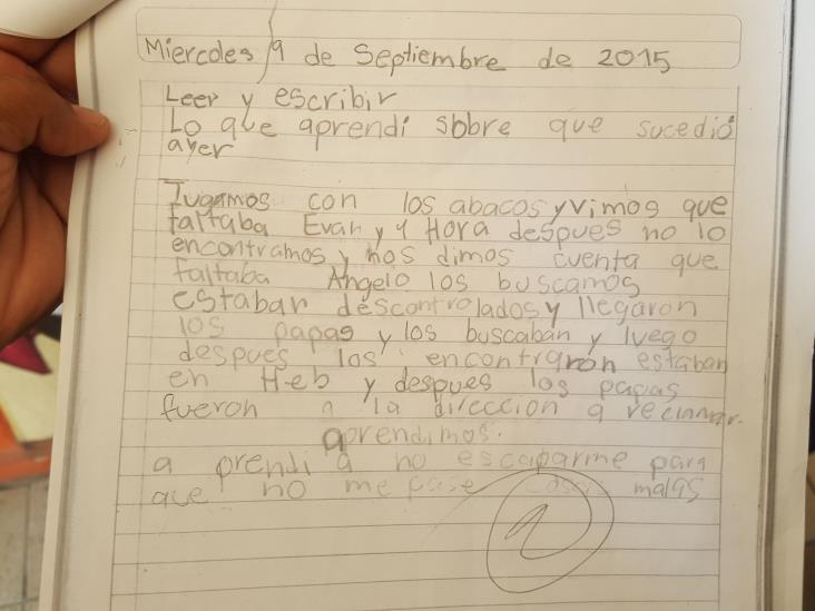 Piden padres expulsar a alumno de tercero Piden padres expulsar a alumno de tercero
