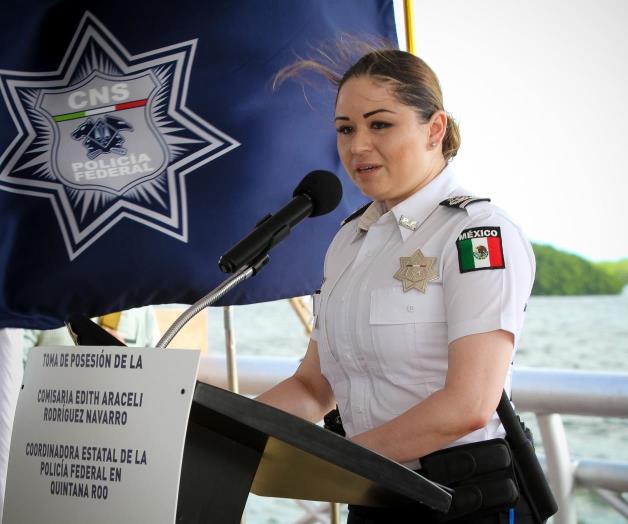 Policía Federal designa a una mujer como coordinadora en Quintana Roo