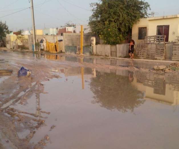 Asfixia a vecinos fuga de aguas negras