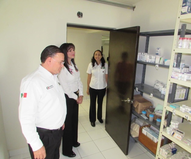 Supervisa Jorge Longoria obras del Centro de Salud