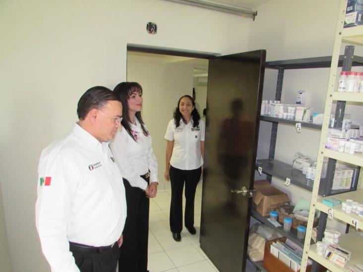 Supervisa Jorge Longoria obras del Centro de Salud Supervisa Jorge Longoria obras del Centro de Salud