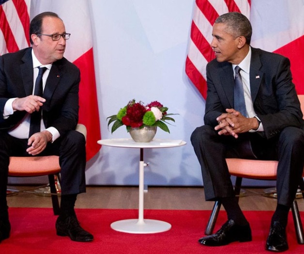 Hollande y Obama rinden homenaje a víctimas