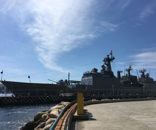 Llegan a Acapulco dos buques de la Armada de República de Corea Llegan a Acapulco dos buques de la Armada de República de Corea