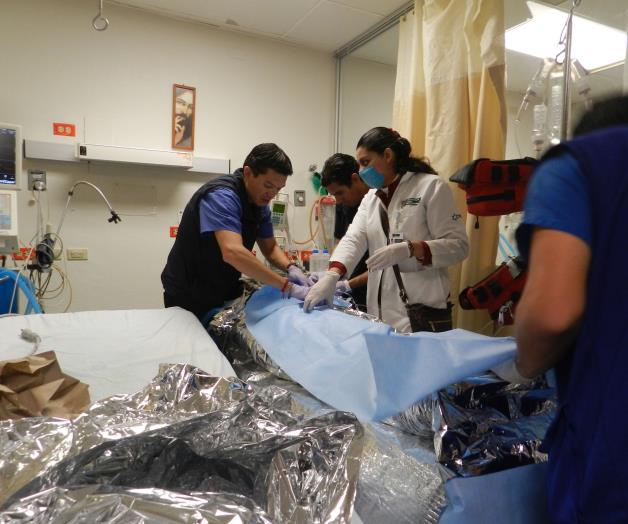 Baja número deniños quemados Baja número deniños quemados