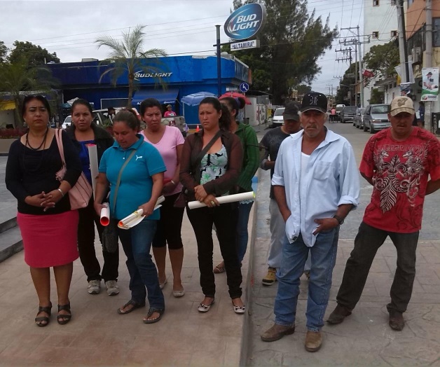 Protestan por despojoamañado de tierras