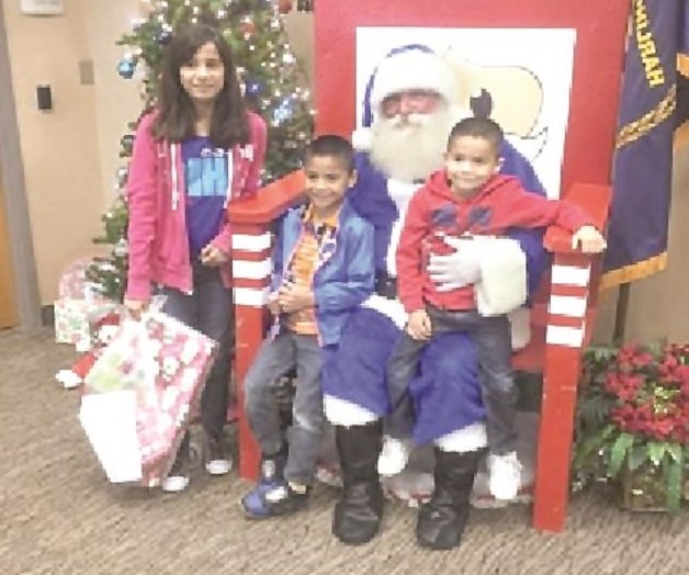 Realizaron el ‘Blue Santa’ en Harlingen