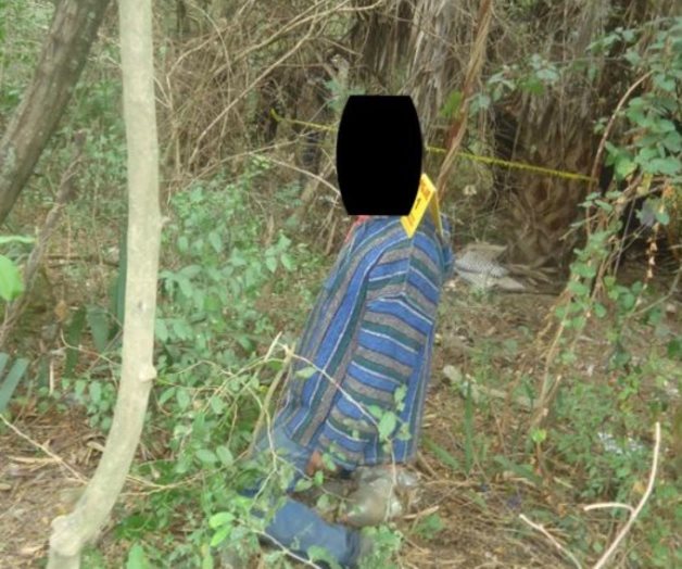Se mata colgado de árbol, deja una viuda y 6 hijos desamparados