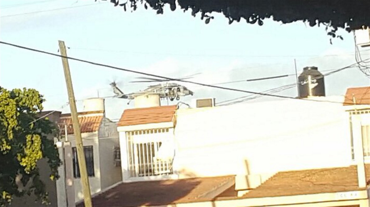 Casa donde fue arrestado