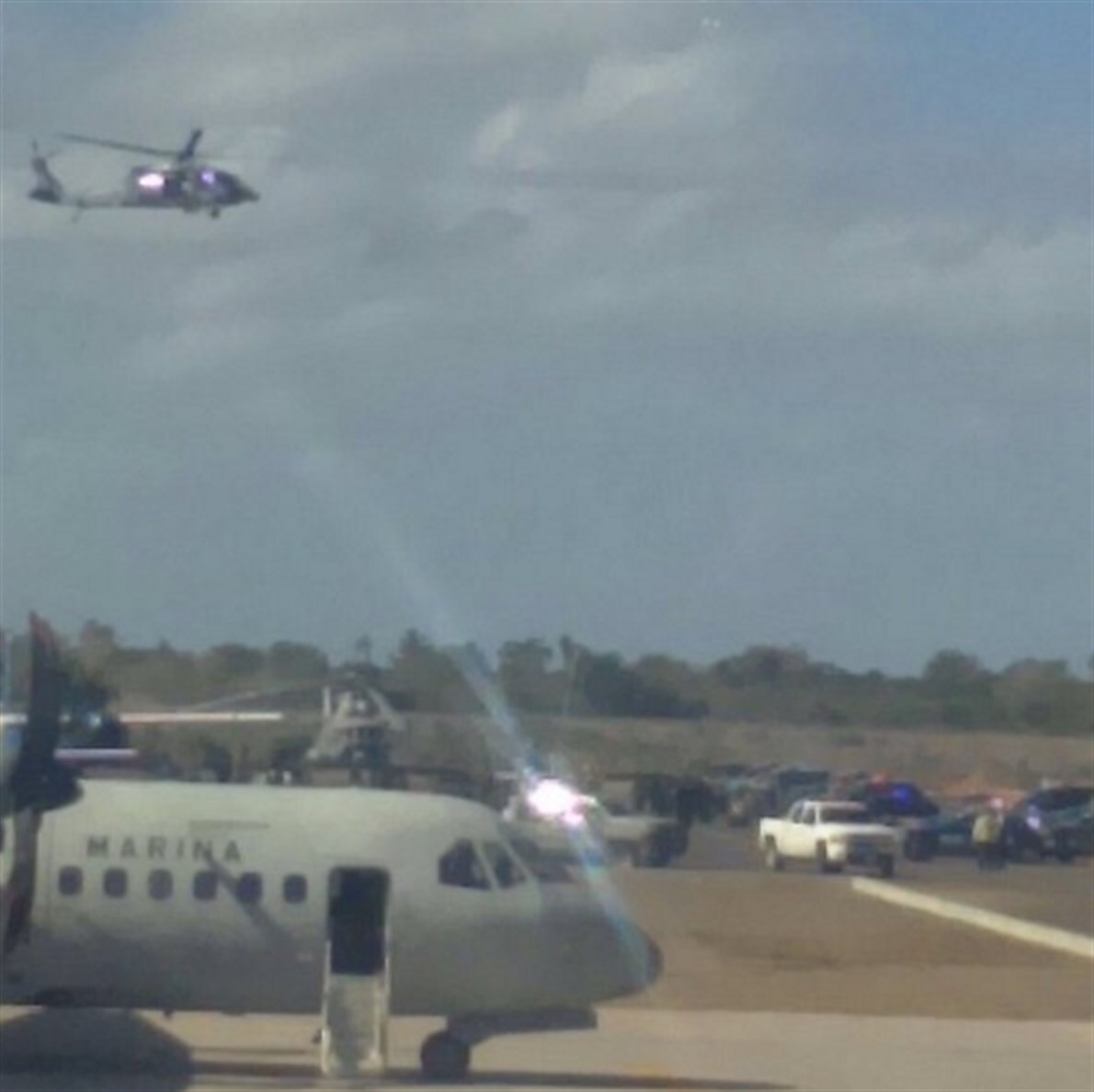 Aeropuerto donde será llevado a México