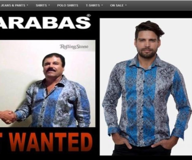 Comercializan camisas como las que usó El Chapo” Comercializan camisas como las que usó El Chapo”