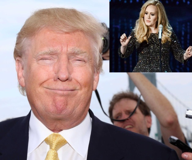 Pese a negativas de Adele, Trump puede usar su música en campaña Pese a negativas de Adele, Trump puede usar su música en campaña