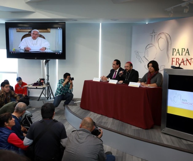 Detallan la bienvenida al Papa en aeropuerto