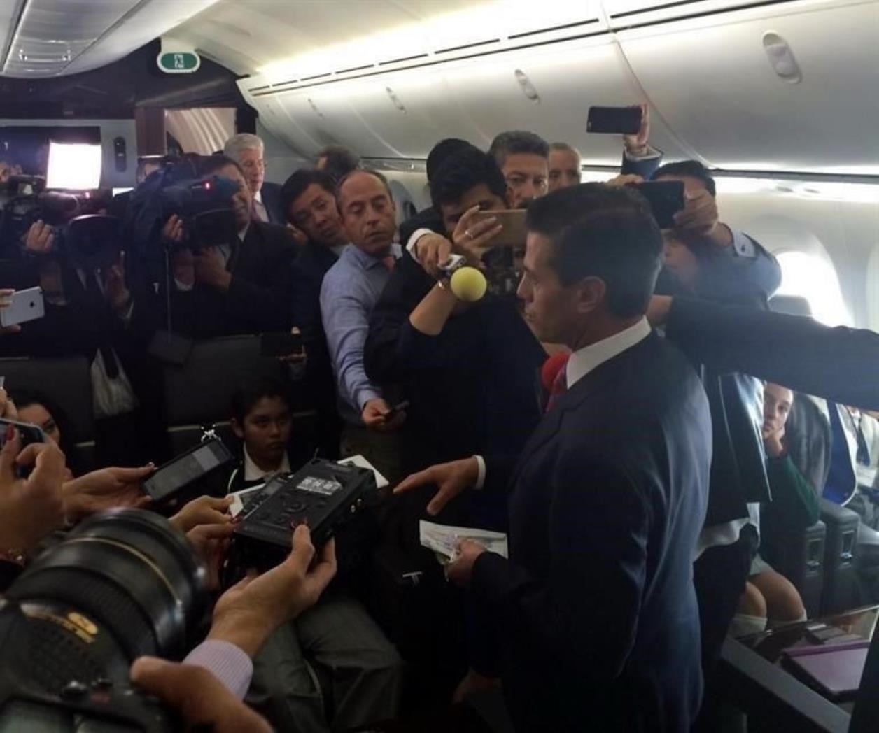 Avión es herramienta de trabajo.- EPN