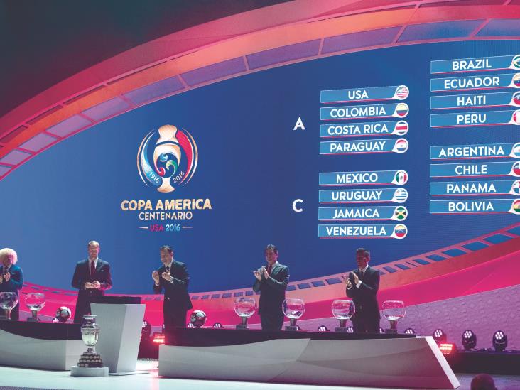México conoce rivales de Copa América México conoce rivales de Copa América
