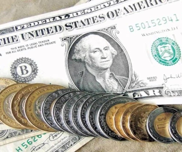 Se recupera peso; cae dólar a $18.37