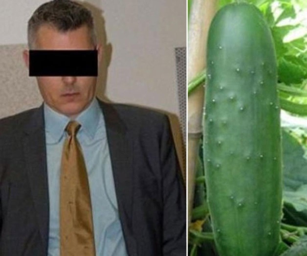 Usó un pepino como juguete sexual y mató a su novia