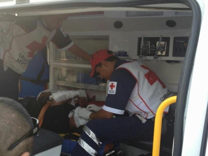 Explota tanque de gas; cuatro con quemaduras Explota tanque de gas; cuatro con quemaduras