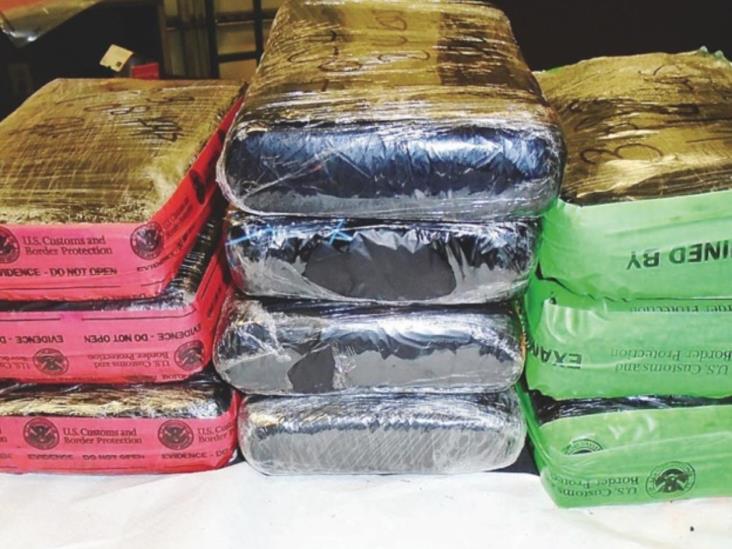 Incautan ‘coca’ y metanfetaminas Incautan ‘coca’ y metanfetaminas