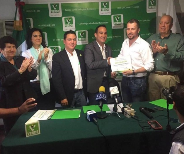 Concreta Juan Diego, registro de precandidatura en el Verde