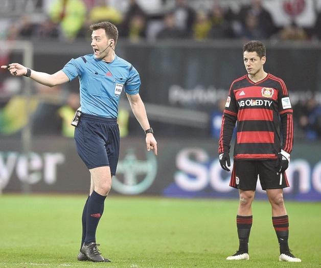 ‘Chicharito’ y el Leverkusen caen ‘Chicharito’ y el Leverkusen caen