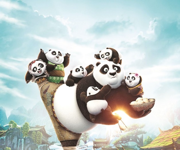 Kung Fu Panda se convierte en héroe y maestro en tercera entrega que llega a México la próxima semana