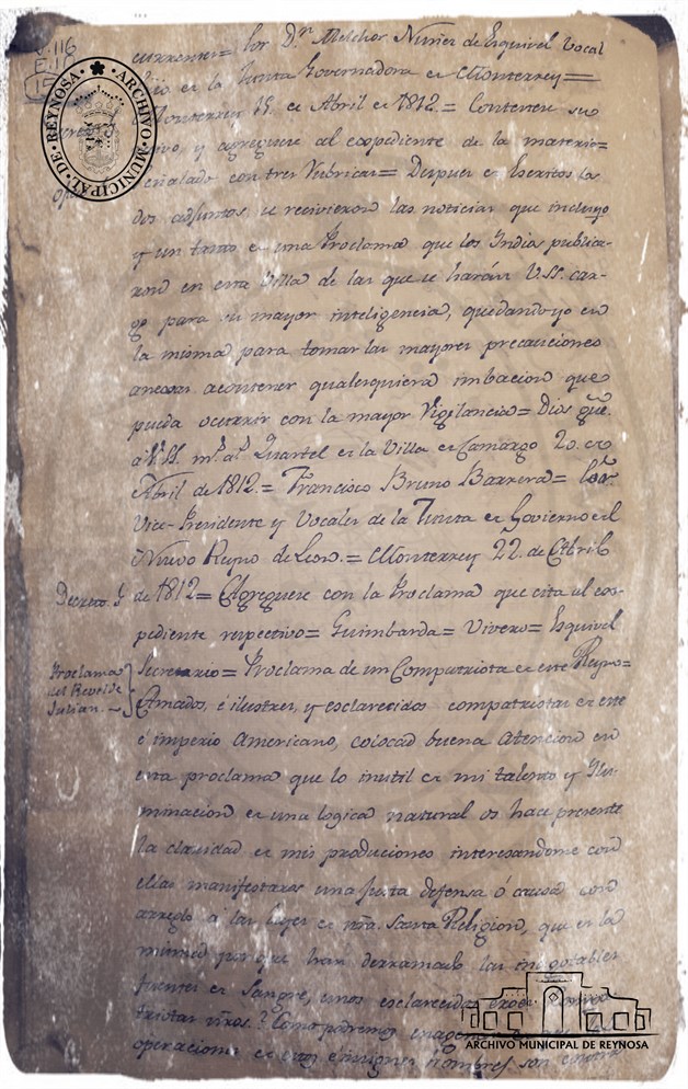 Insurrección en 1812