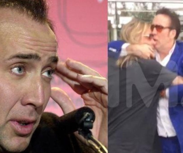 Nicolas Cage fue captado forcejeando con Vince Neil Nicolas Cage fue captado forcejeando con Vince Neil