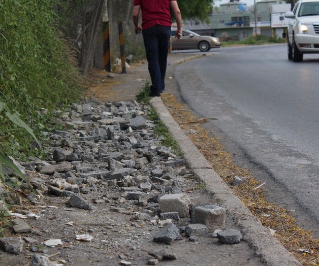 Complican paso en la Del Prado Complican paso en la Del Prado