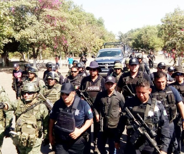 Llega refuerzo detropas a Michoacán