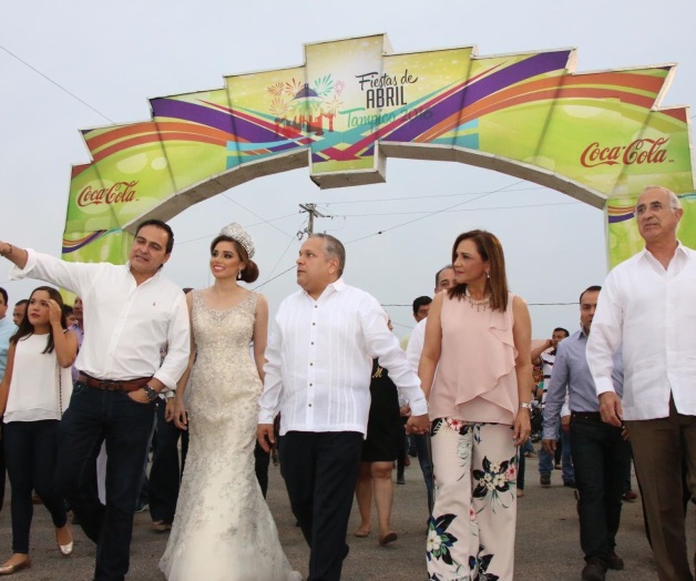 Inician las Fiestasde Abril en Tampico
