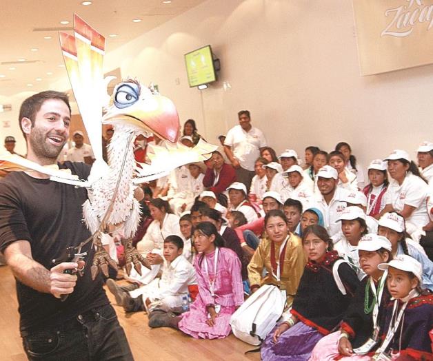 Acercan a indígenas al teatro Acercan a indígenas al teatro