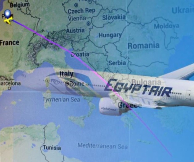 Acto terrorista provocó desaparición de avión: hipótesis de Egipto