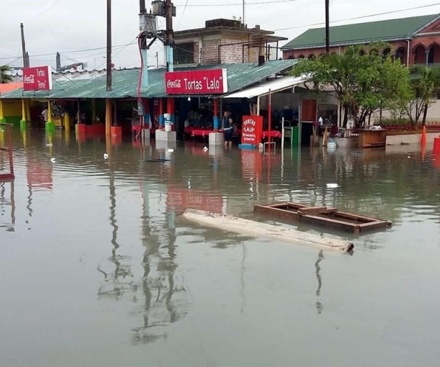 Afectan lluvias a Tampico Afectan lluvias a Tampico