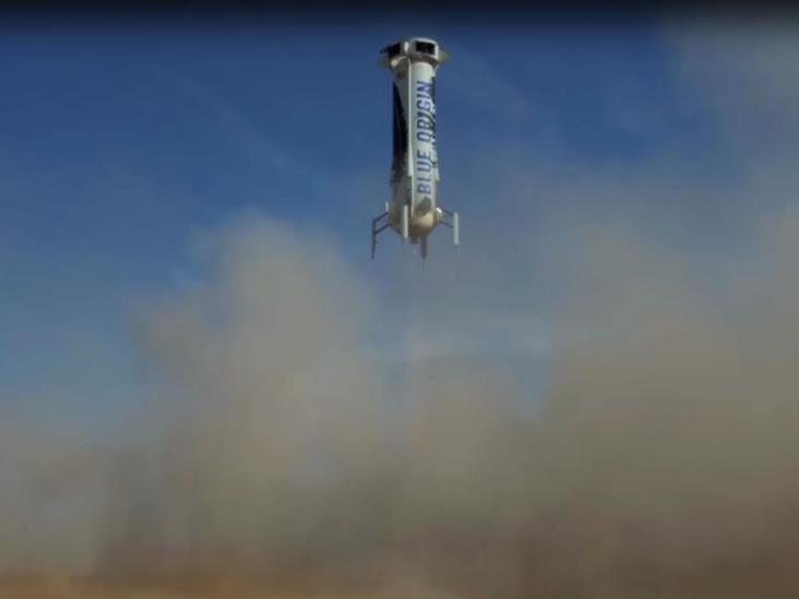 Cohete no tripulado de Blue Origin aterriza exitosamente Cohete no tripulado de Blue Origin aterriza exitosamente