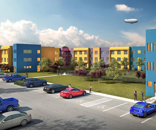 Construyen complejo de modernos apartamentos Construyen complejo de modernos apartamentos