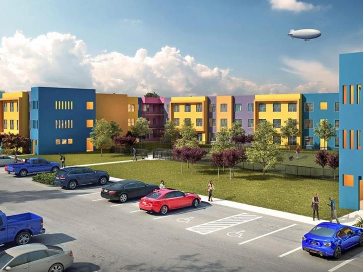 Construyen complejo de modernos apartamentos Construyen complejo de modernos apartamentos