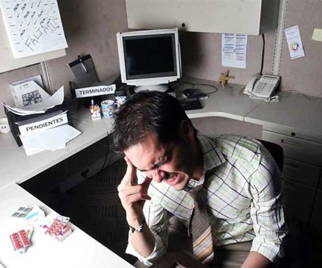 Sufren estrés 49% de empleados Sufren estrés 49% de empleados